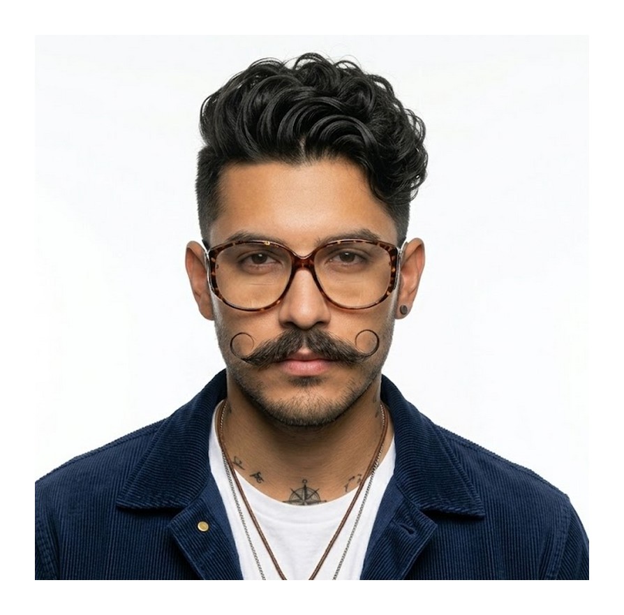 Autenticas Gafas Retro Roberto Carrenza 1980s Mundo Hípster - Image 2