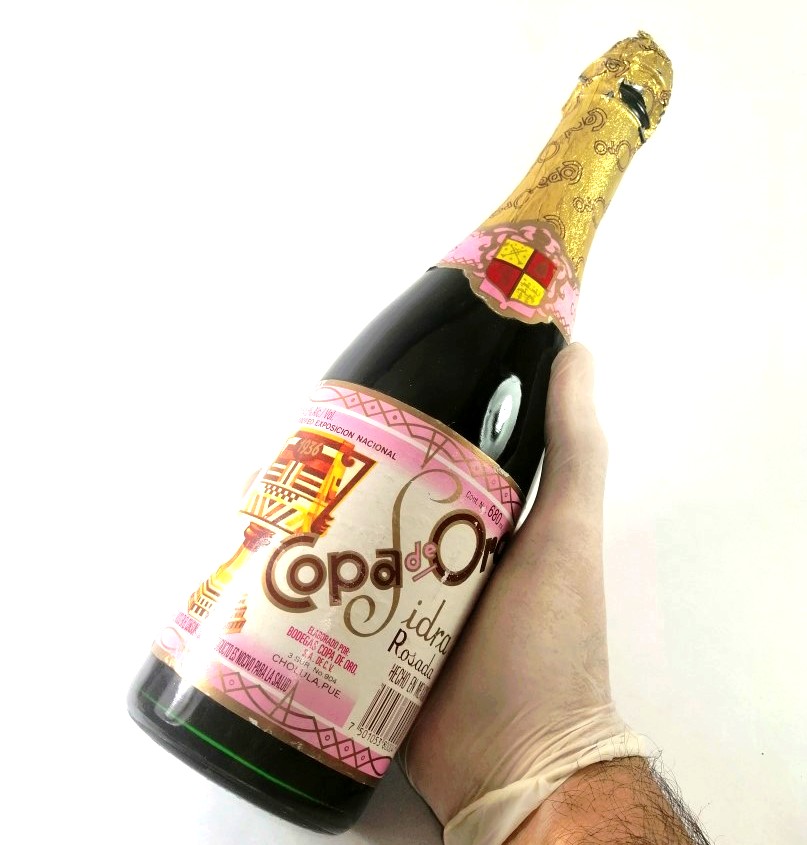 BOTELLA RETRO. SIDRA COPA DE ORO, ROSADA AÑOS 80s - Image 9