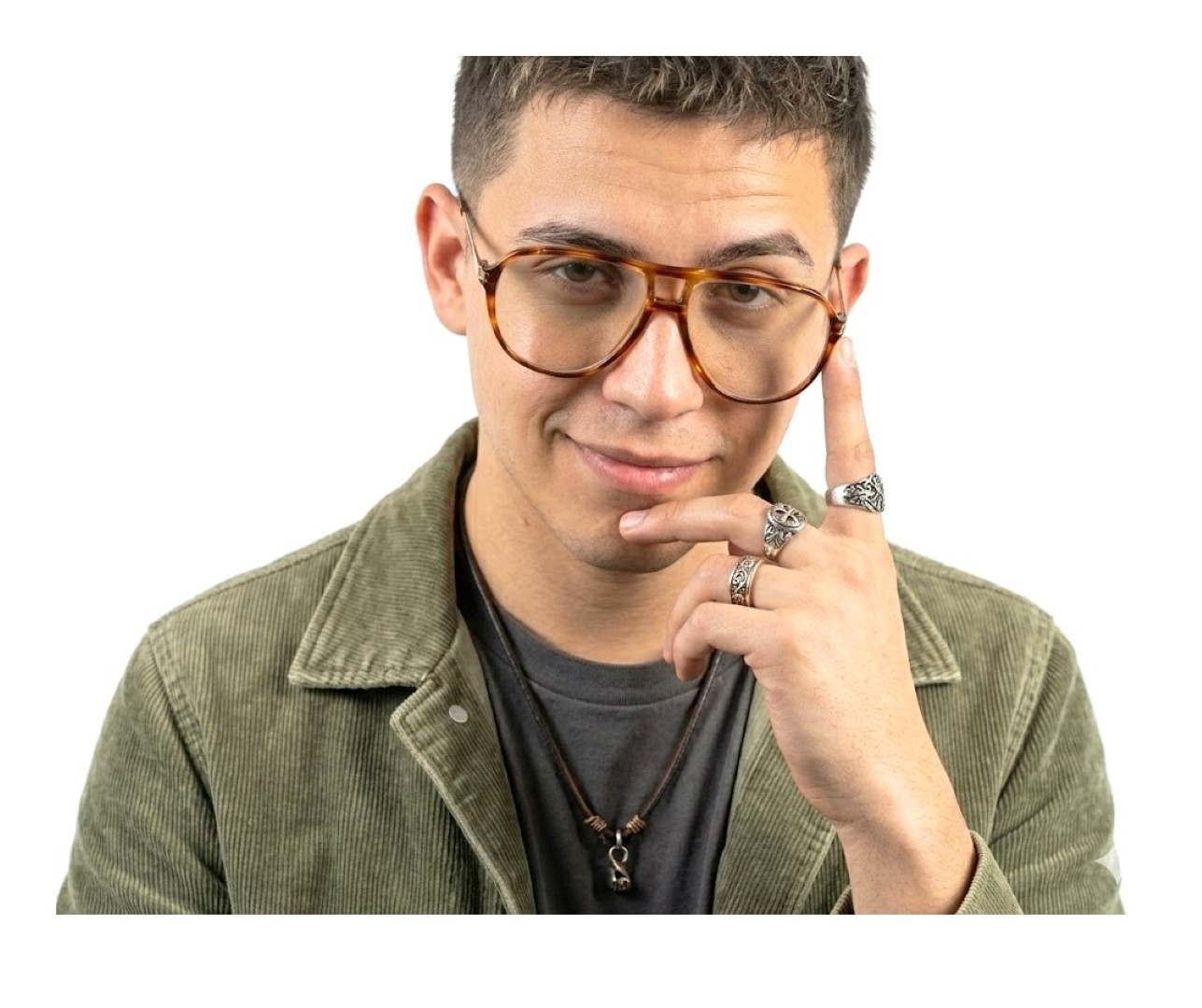 Genuinas Gafas Antiguas Safilo Elasta Años 50s Mundo Hipster - Image 2