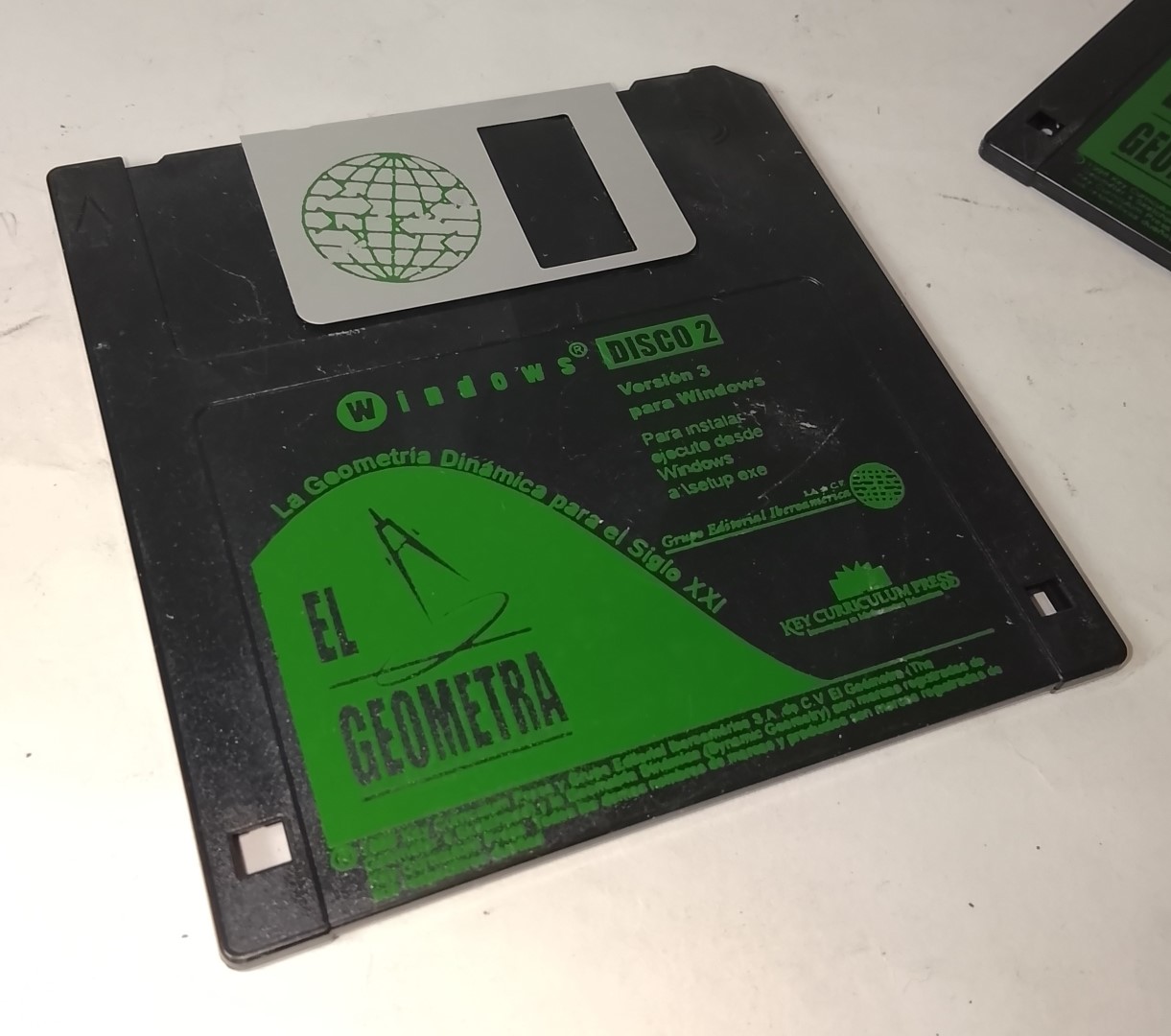 Diskettes Retro El Geometra 1998 Raros. Informatica Vintage -Oldware - Image 6