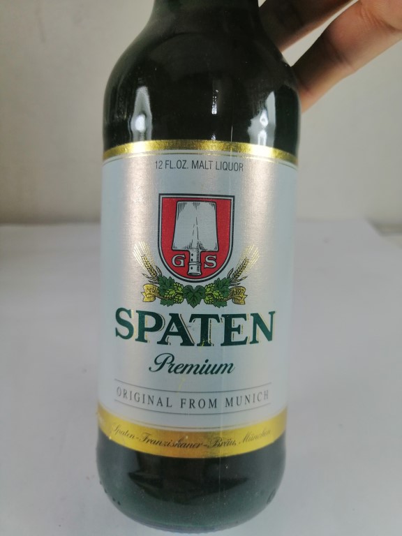 BOTELLA DE CERVEZA RETRO. SPATEN PREMIUM. AUN CERRADA (ALEMANIA) - Image 4