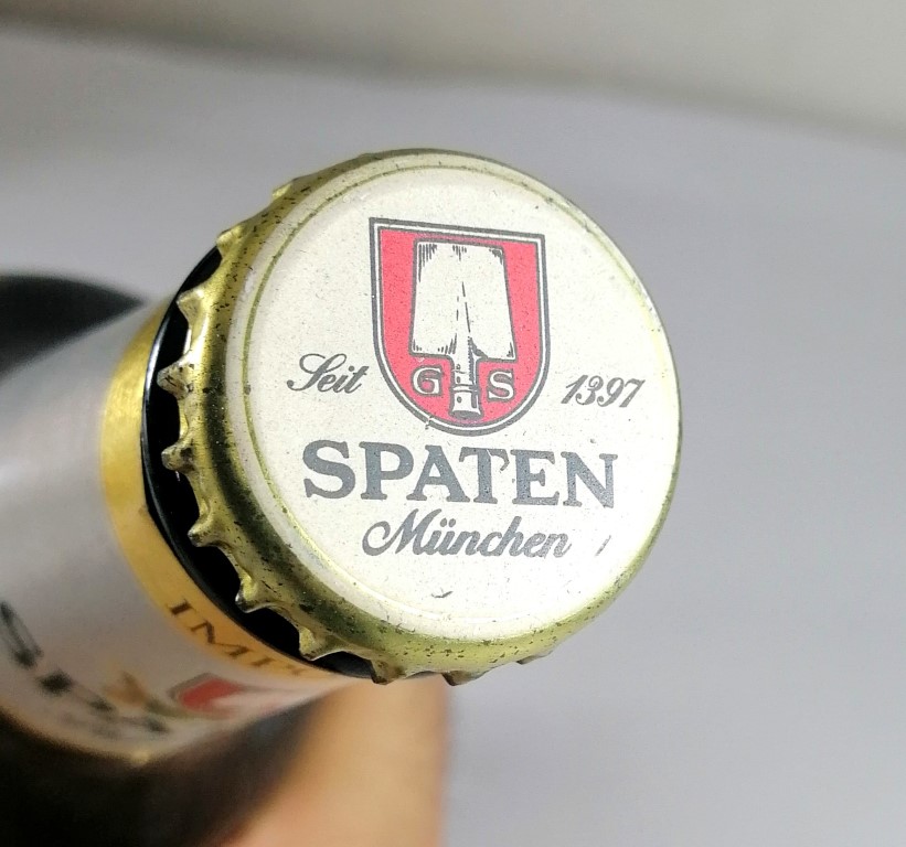 BOTELLA DE CERVEZA RETRO. SPATEN PREMIUM. AUN CERRADA (ALEMANIA) - Image 5