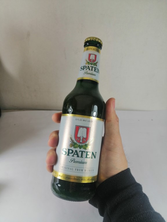 BOTELLA DE CERVEZA RETRO. SPATEN PREMIUM. AUN CERRADA (ALEMANIA) - Image 6