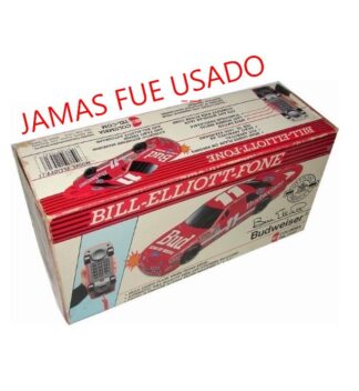 Telefono Retro Budweiser Bill Elliot Oficial, 1980s JAMAS USADO