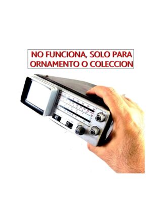 TELEVISOR MINIATURA RETRO BROOKSONIC 1980s NO FUNCIONA