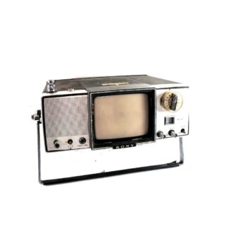 MINI TELEVISOR RETRO SONY 3PULGADAS AÑOS 60s JAPON /RARA