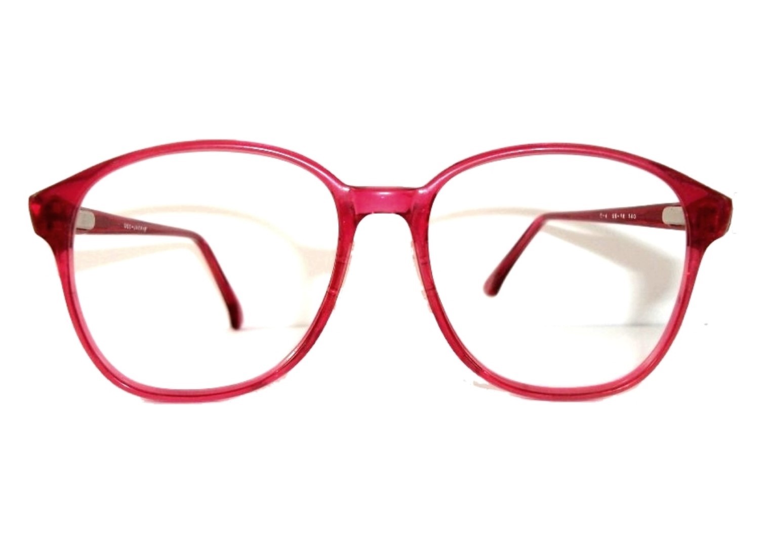 Genuinas Gafas Vintage, Armazón 1980s Jackie vino / Jamas usadas Mundo Hípster