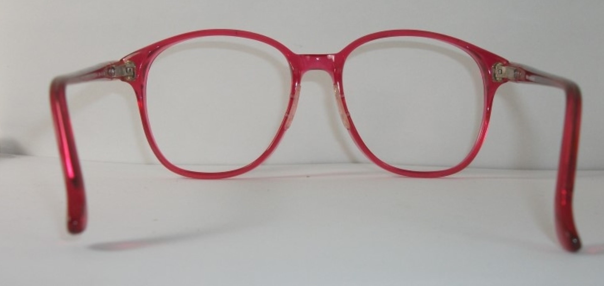 Genuinas Gafas Vintage, Armazón 1980s Jackie vino / Jamas usadas Mundo Hípster - Image 3