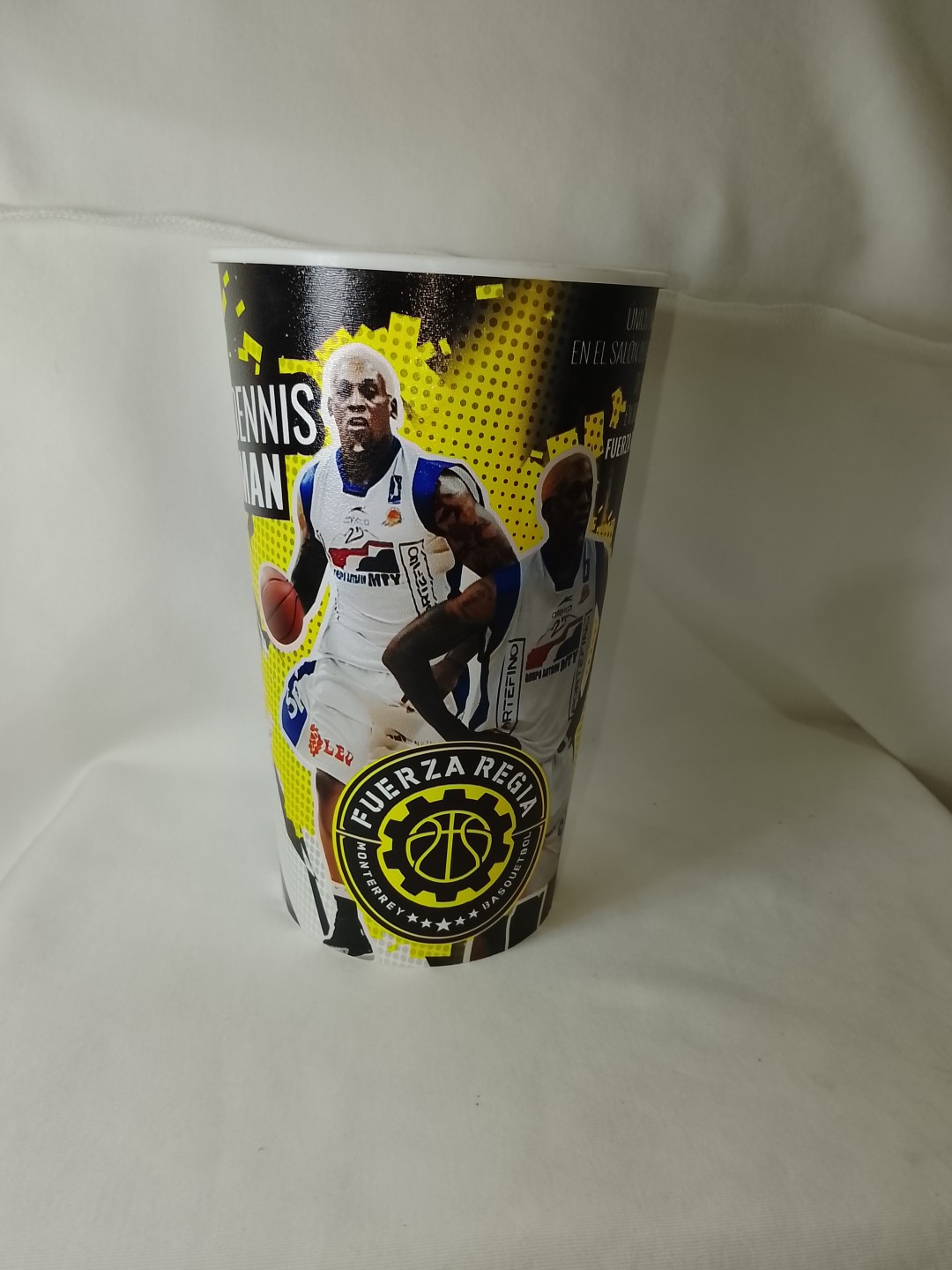 Vaso Retro Denis Rodman en Fuerza Regia, 2004 NYC, Edicion super limitada /raro - Image 3