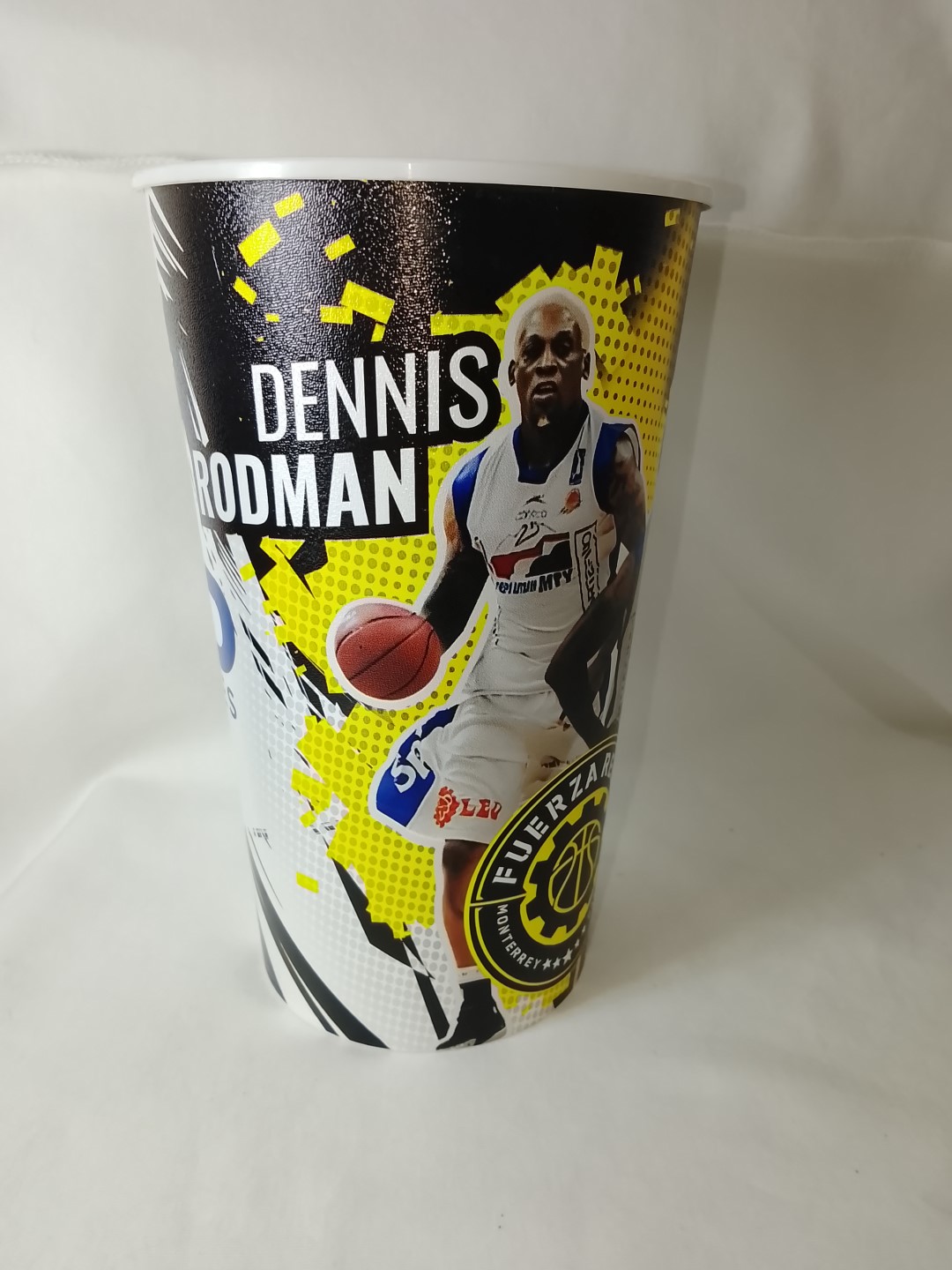Vaso Retro Denis Rodman en Fuerza Regia, 2004 NYC, Edicion super limitada /raro - Image 4
