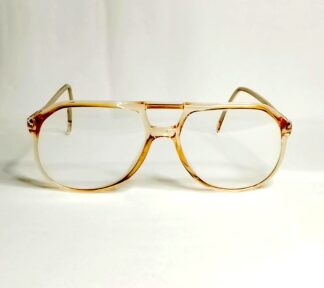 Genuinas Gafas retro. Luxottica 3520 X7, Años 70s. Cafes