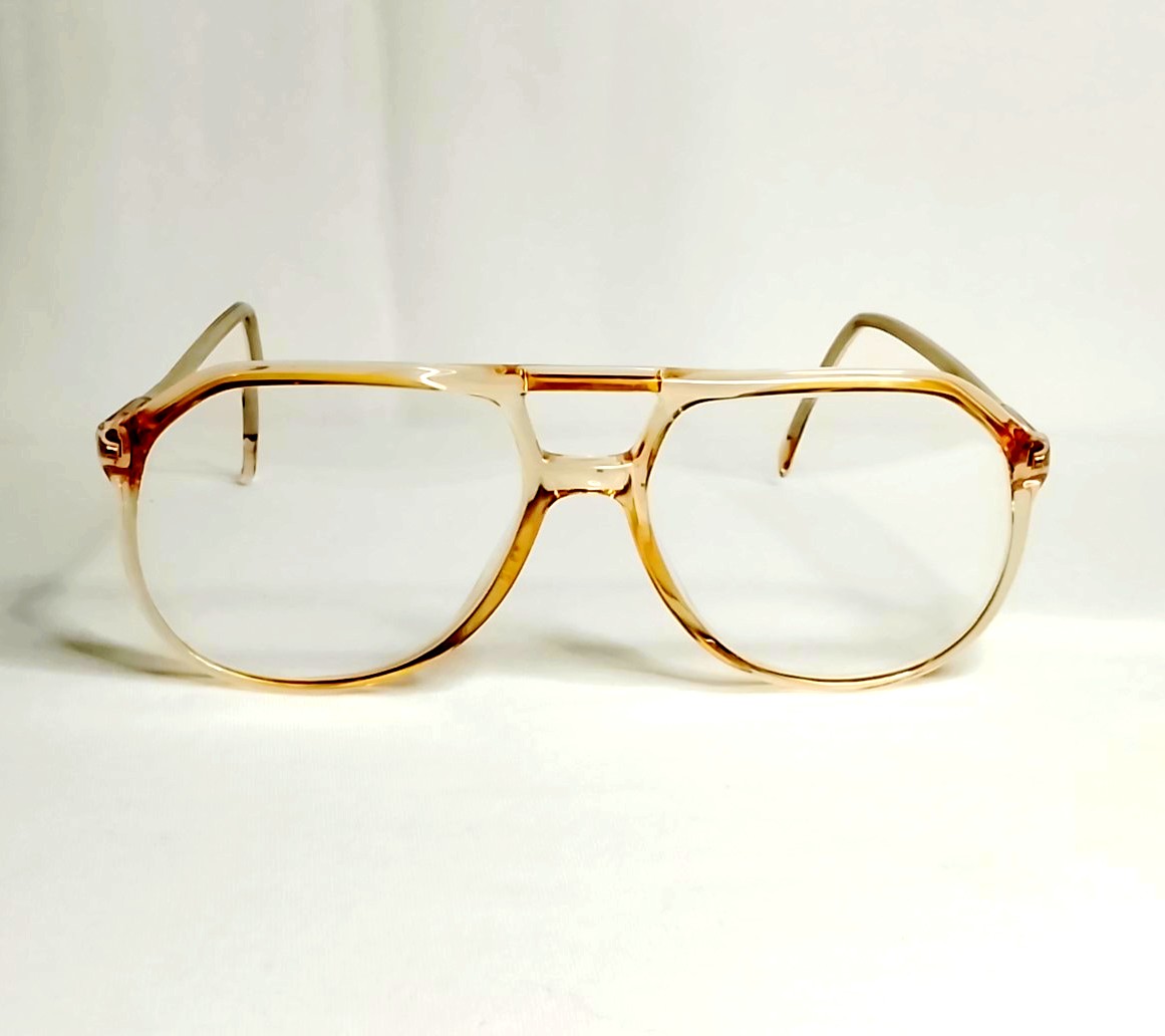 Genuinas Gafas retro. Luxottica 3520 X7, Años 70s. Cafes