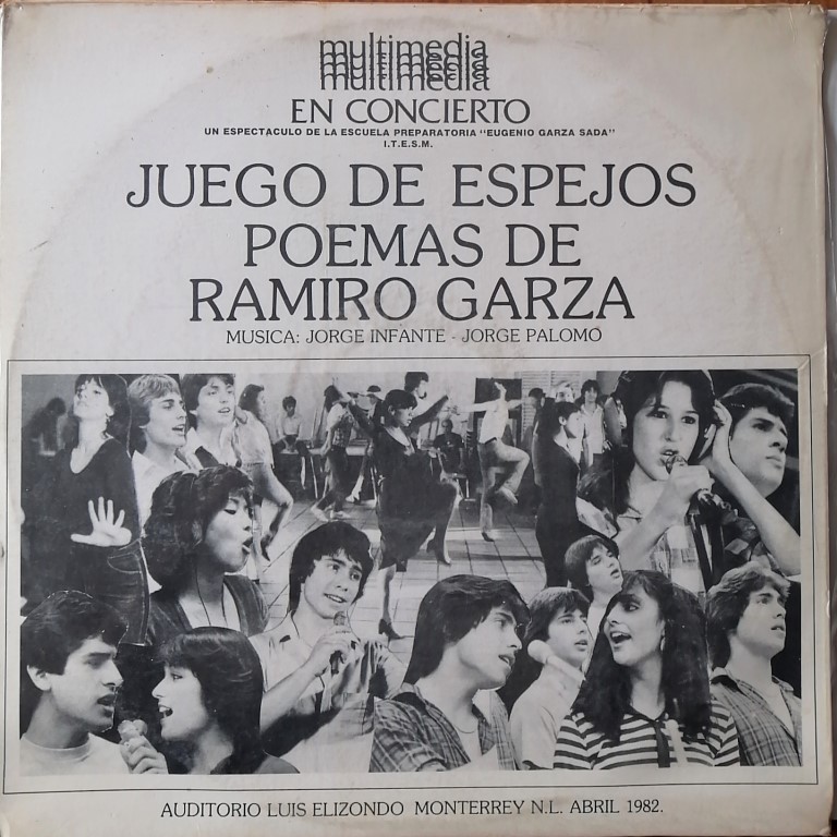 DISCOS LP RETRO. JUEGO DE ESPEJOS, PREPARATORIA EUGENIO GARZA SADA 1982 - Image 2