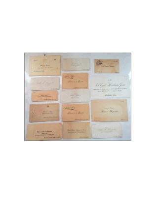 Tarjetas De Presentacion De Militares Epoca Revolucionaria