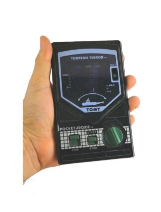 RARA Maquinita De Arcade TOMY TORPEDO TERROR 1970s. Juguetes retro