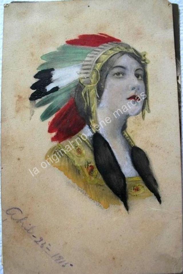 TARJETA POSTAL ANTIGUA, EPOCA PORFIRIANA N1