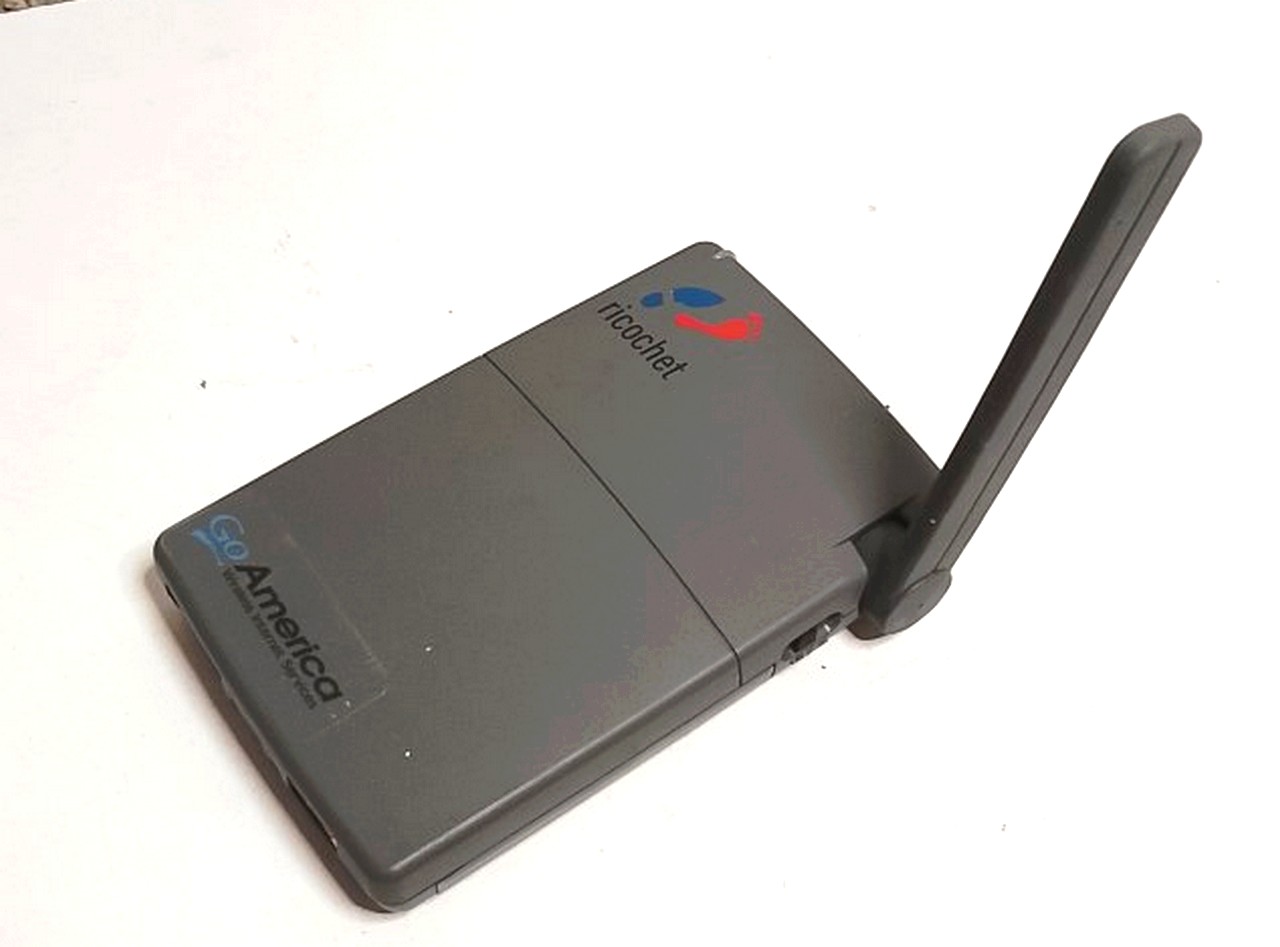 ANTIGUO MODEM INALAMBRICO PORTATIL METRICOM 21100 RICOCHET 1999