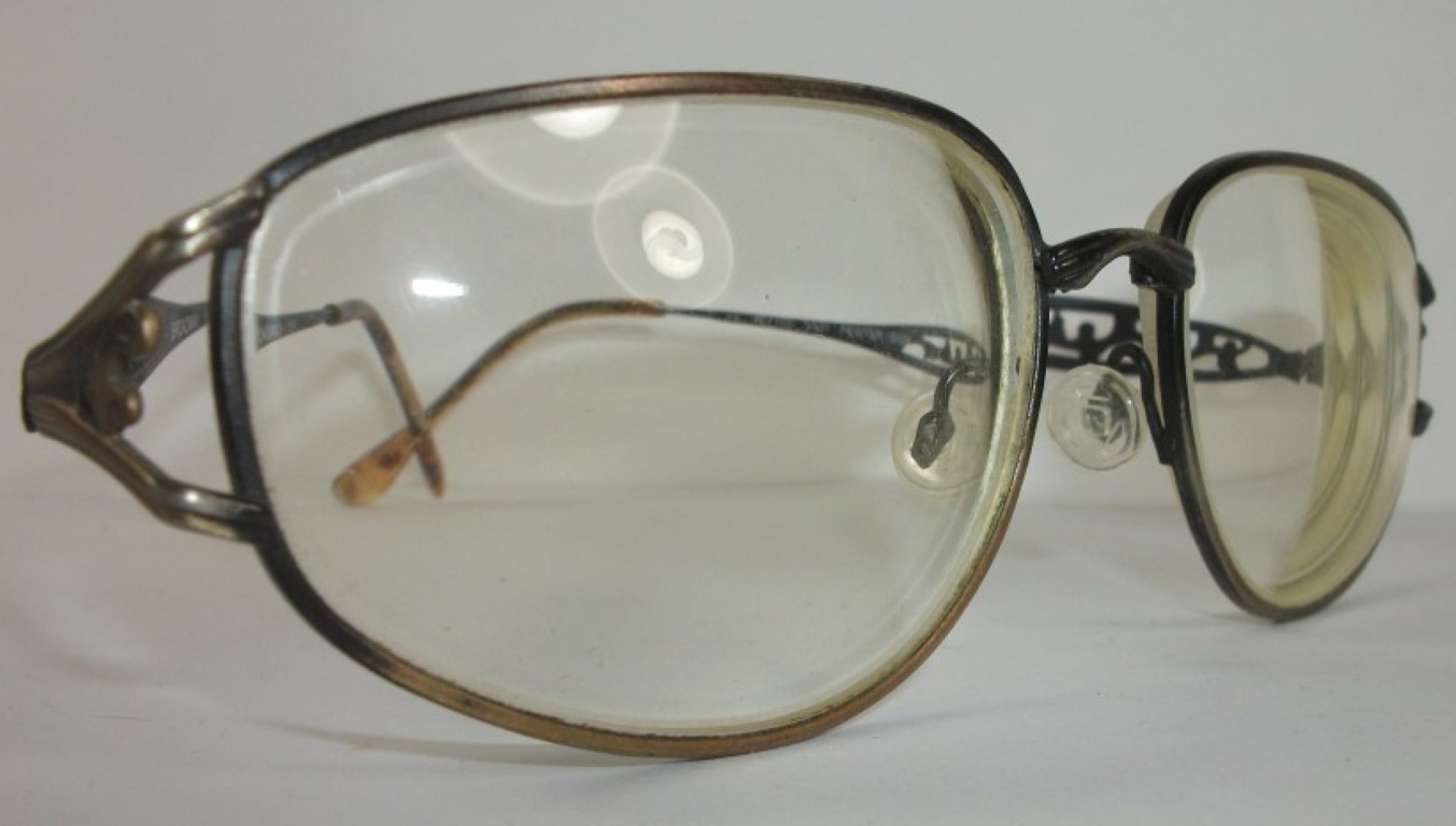 Genuinas gafas retro. Brodway 100, Años 80s. Dama. Negro - Image 8