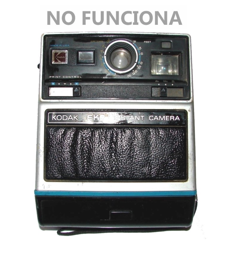 Cámara fotográfica retro. Kodak EK6 1976, SOLO DECORATIVO