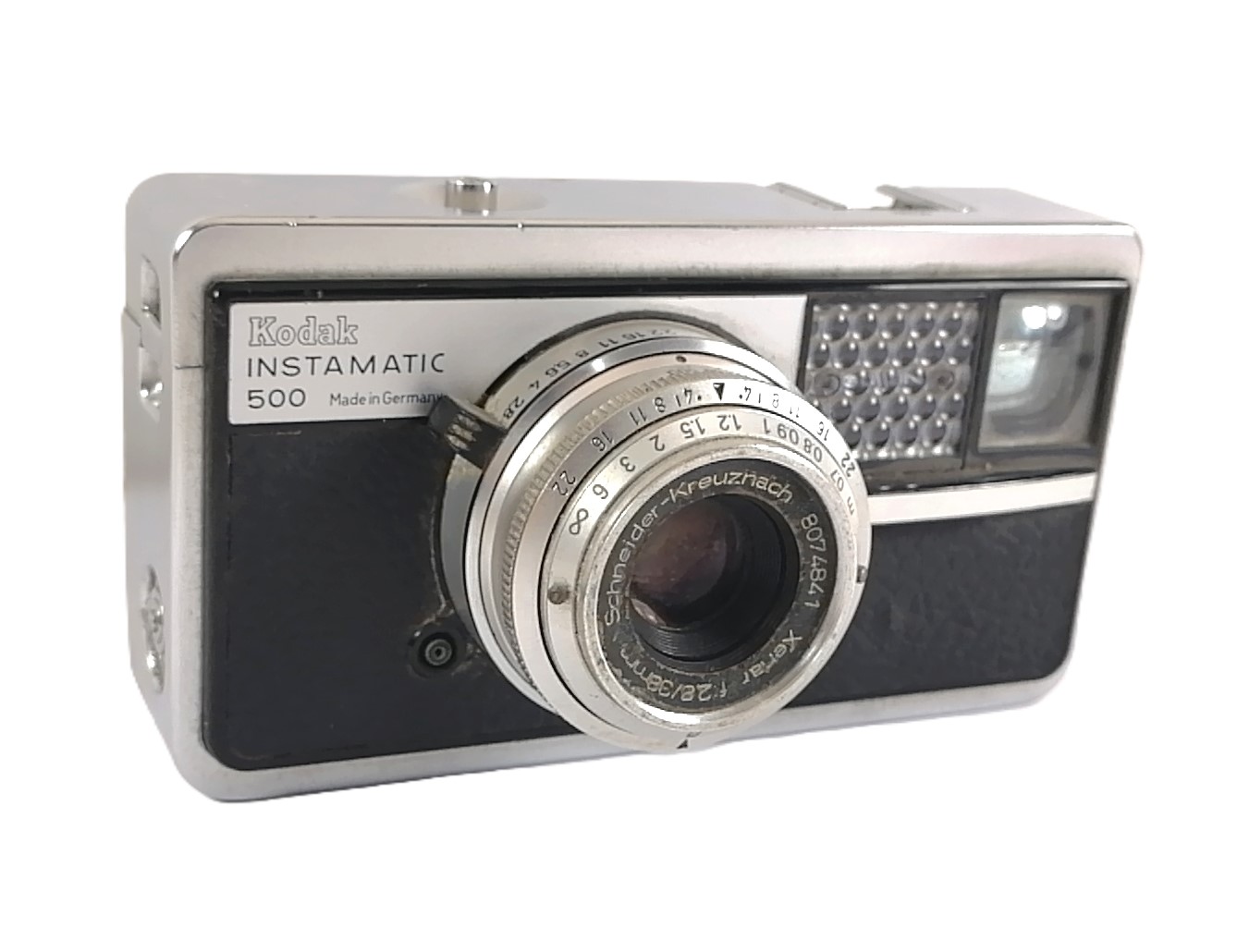 Cámara fotográfica retro. Kodak Instamatic 500. 1963 Compur / Con detalle - Image 2