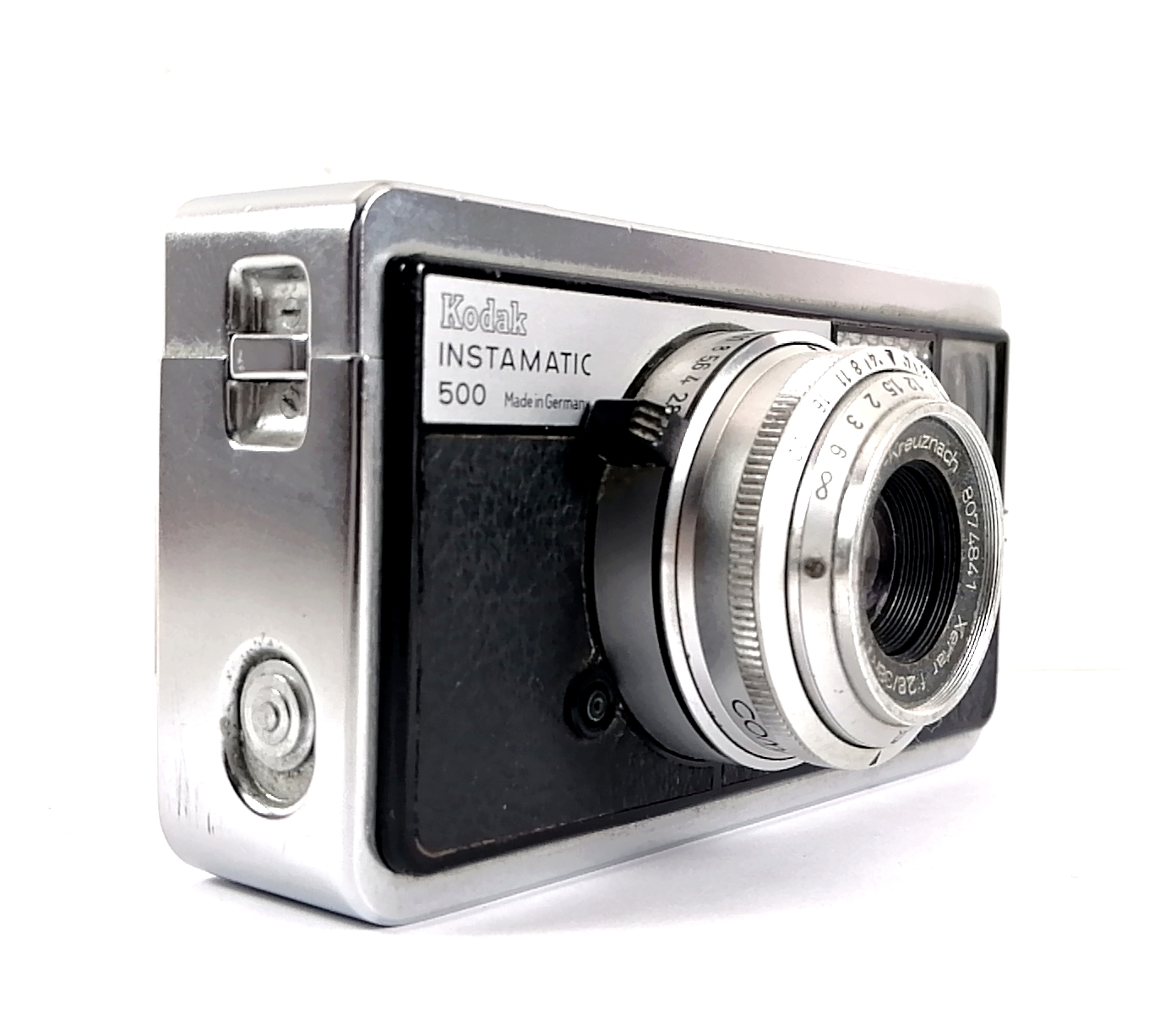 Cámara fotográfica retro. Kodak Instamatic 500. 1963 Compur / Con detalle - Image 5