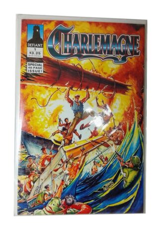 COMIC RETRO Charlemagne  No 1. Defiant comics 1994