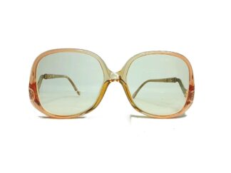 Genuinos lentes retro. Años 70s S. Marca. Dama, Beige