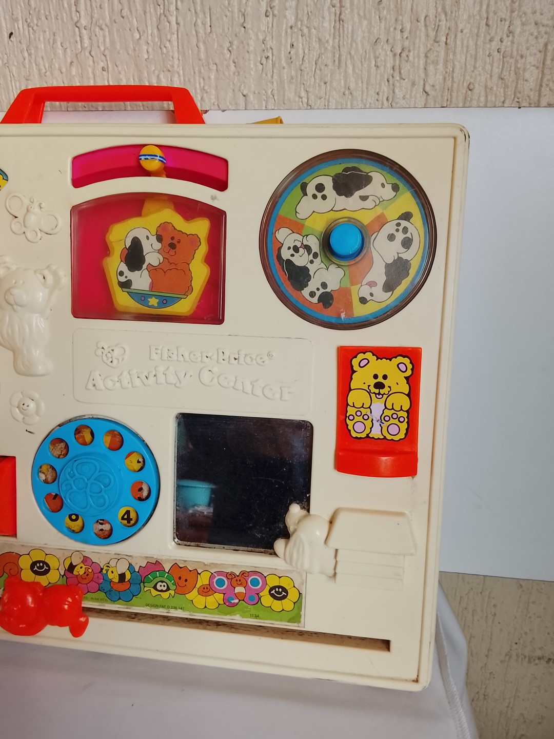 Centro de entretenimiento Fisher Price 1973. Juguetes vintage Mexicanos - Image 3