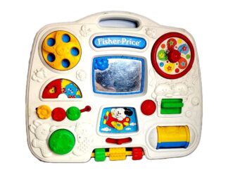 Centro de entretenimiento Fisher Price 1993. Juguetes vintage Mexicanos