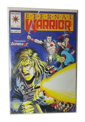 Comic retro. Eternal Warrior. 5 Valiant comics 1992