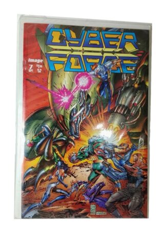 Comic retro. Cyber Force 7 Sept 1994, Image Comics. Impecable
