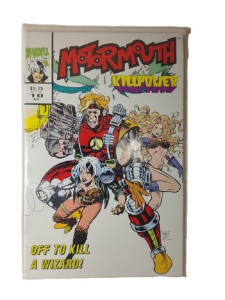 Comic retro. Motormouth & Killpower No 10. 1993/ Impecable
