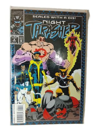 Comic retro. Night Thrasher No 4. 1993. Marvel comics Direct Edition /Impecable