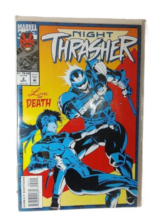 Comic retro. Night Thrasher. No 2. Marvel comics 1993 / Impecable