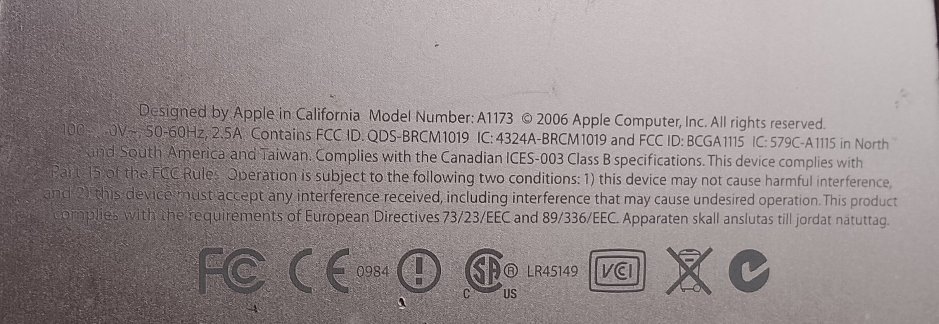 Computadora retro Apple. Imac G5 2006 para reparar o piezas A1173 - Image 9