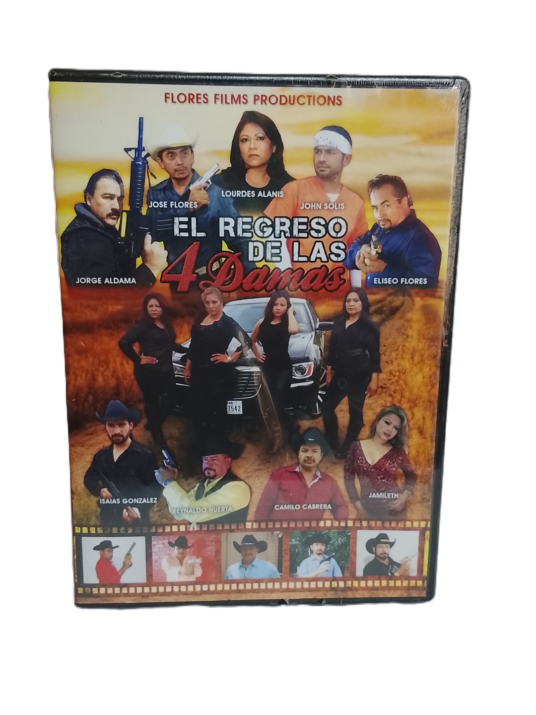 DVD. Pelicula, El regreso de las 4 Damas., Jorge Aldama 2021 /Nuevo