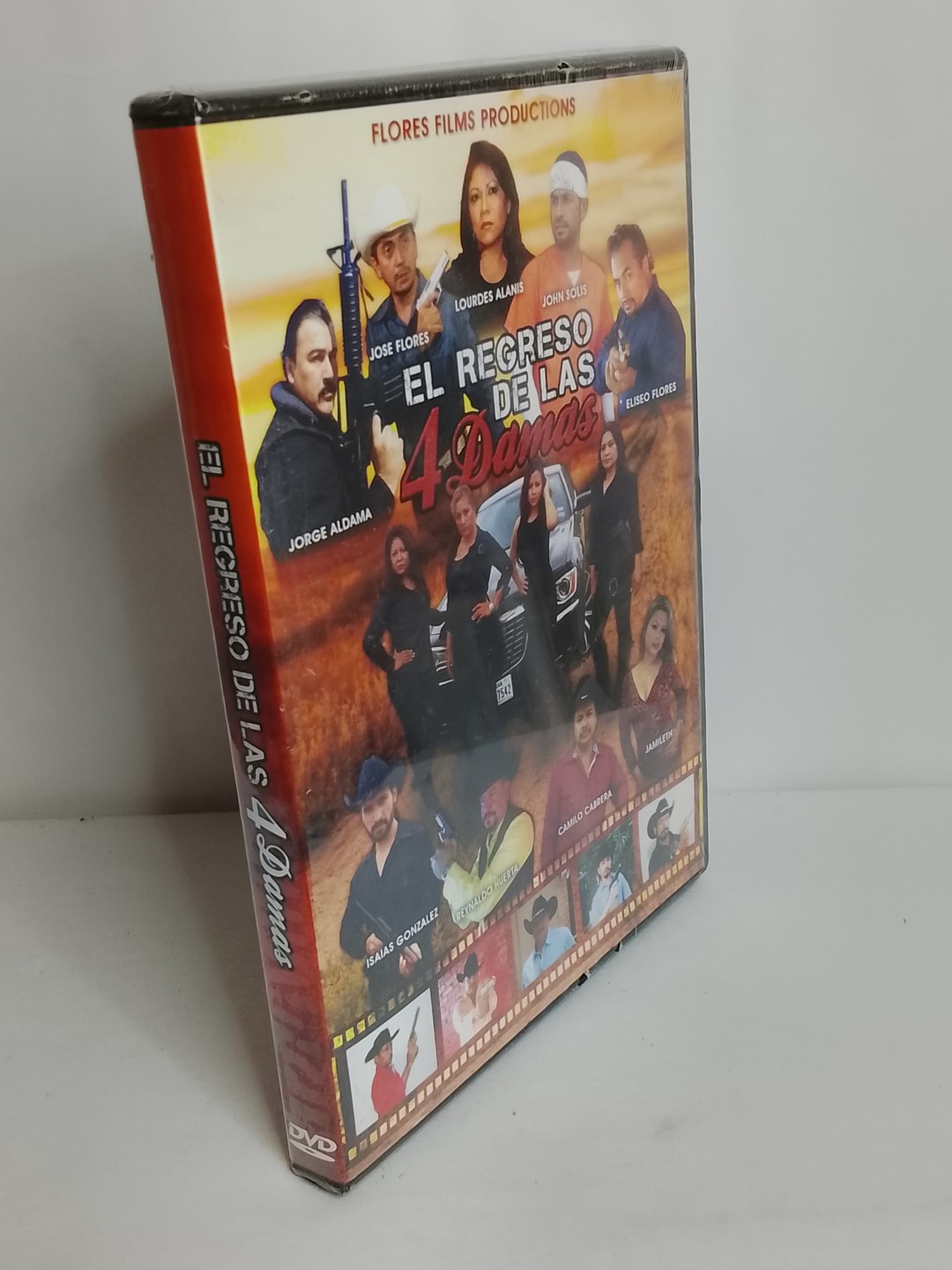 DVD. Pelicula, El regreso de las 4 Damas., Jorge Aldama 2021 /Nuevo - Image 3