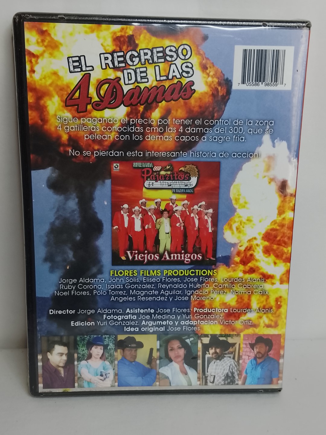 DVD. Pelicula, El regreso de las 4 Damas., Jorge Aldama 2021 /Nuevo - Image 2
