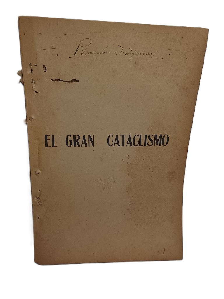 RARISIMO LIBRO, EL GRAN CATACLISMO, HENRI ALLORGE 1920 NVL