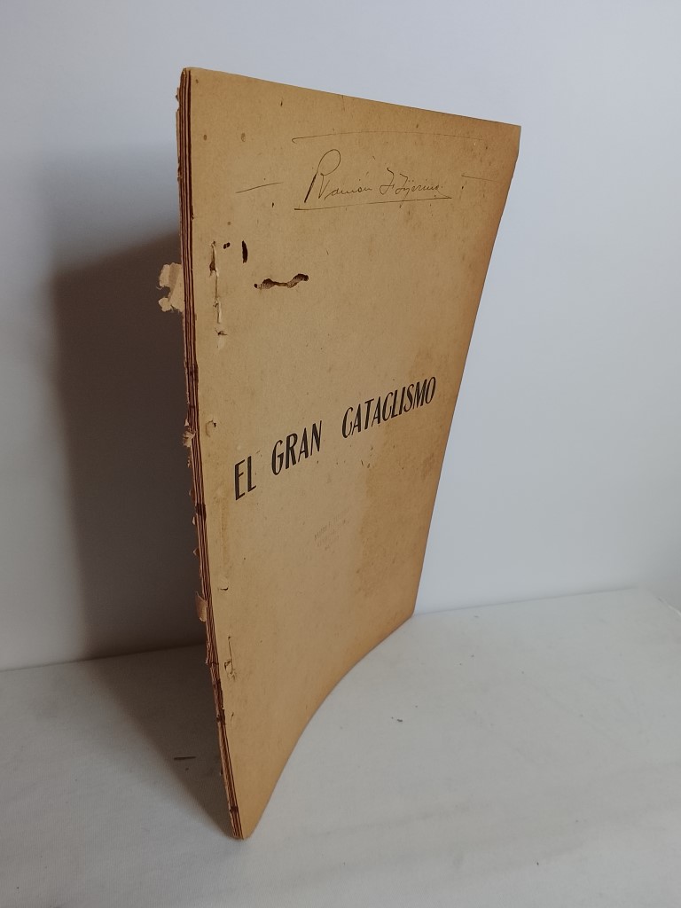 RARISIMO LIBRO, EL GRAN CATACLISMO, HENRI ALLORGE 1920 NVL - Image 3