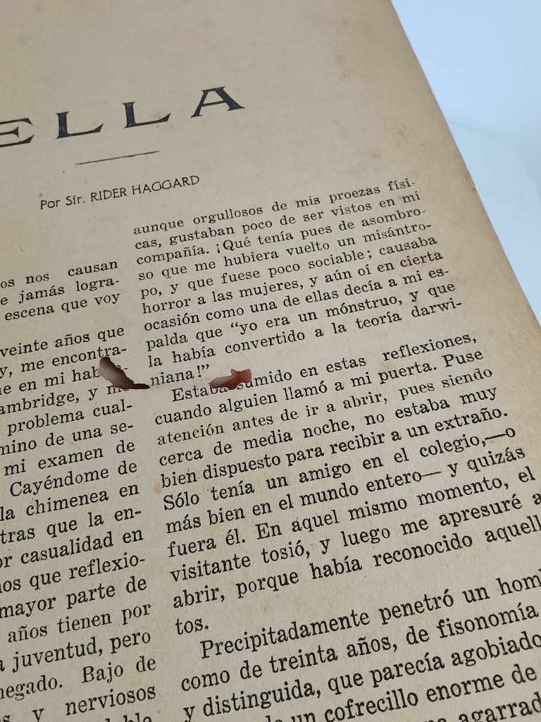 Ella, Sir. Rider Haggard, 1920 Edicion Super rara Nvl - Image 2
