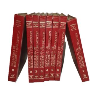 Enciclopedia de Periodismo y comunicación, MAVECO Ediciones 1984 - 8 Tomos