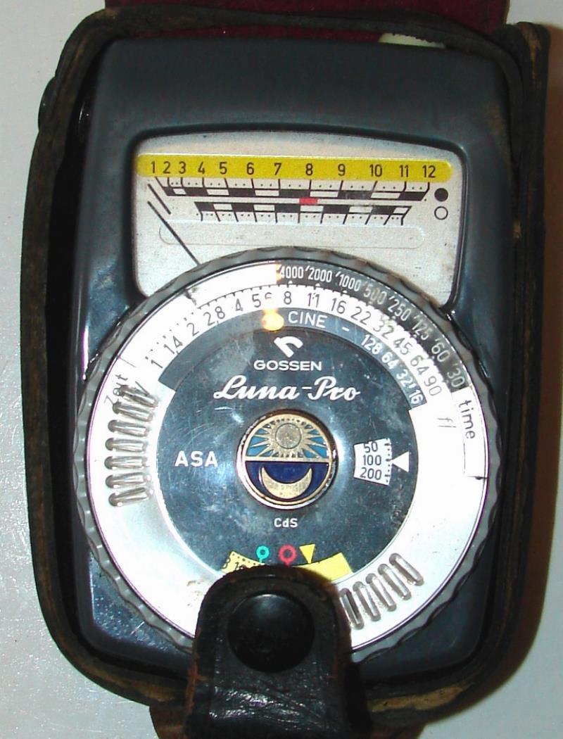 Fotometro antiguo Gossen Luna Pro 1959-61 - Image 5