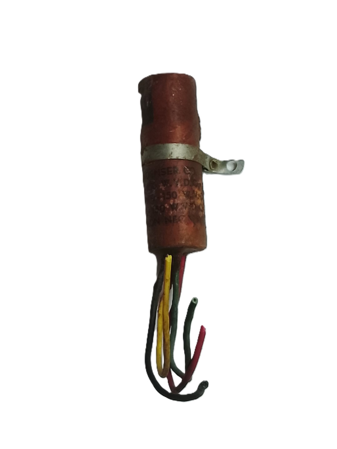 Filtro para radios antiguos 40+40 mf. 150v. Usado, Años 40s 50s