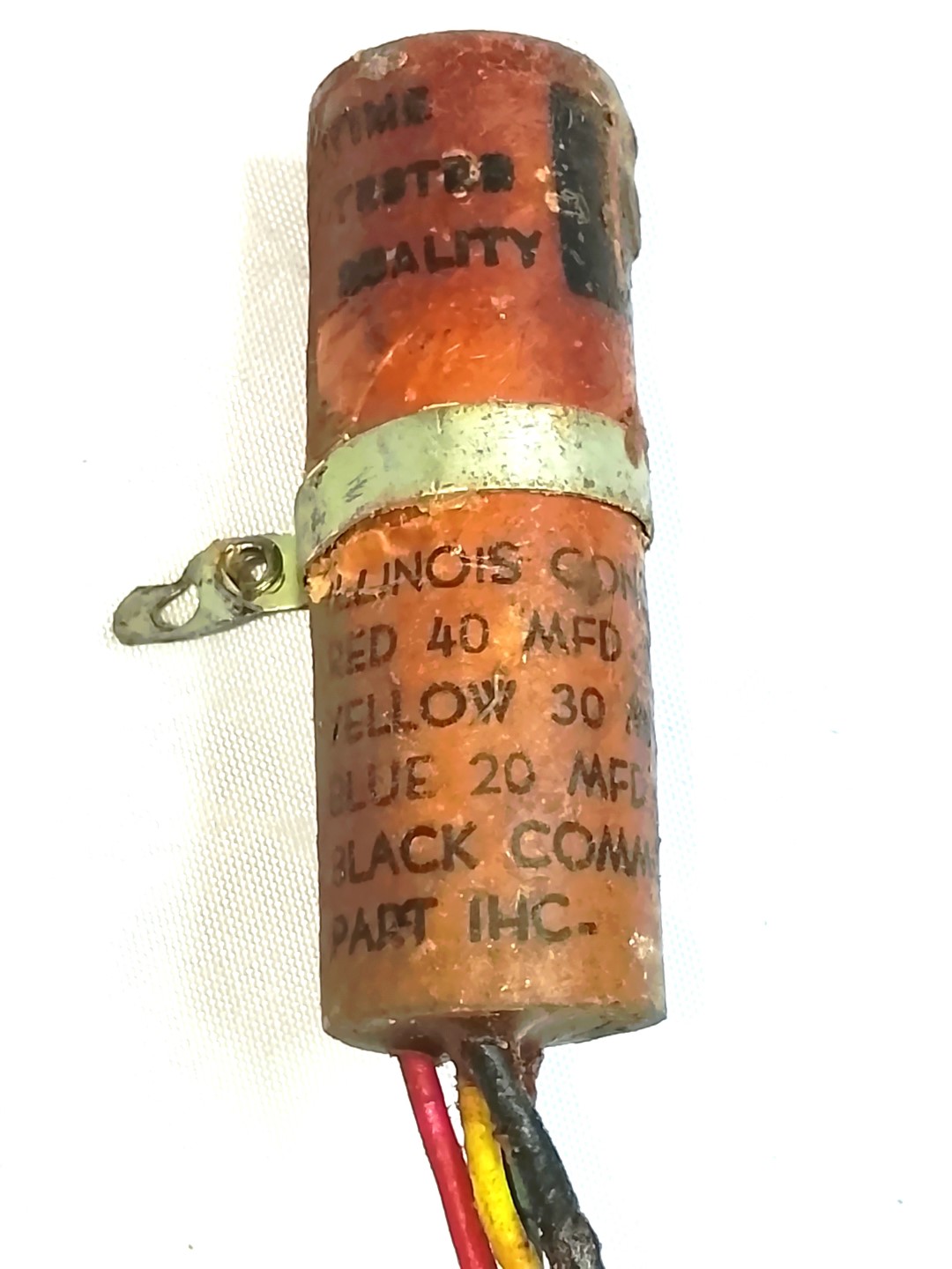 Filtro para radios antiguos 40+40 mf. 150v. Usado, Años 40s 50s - Image 6