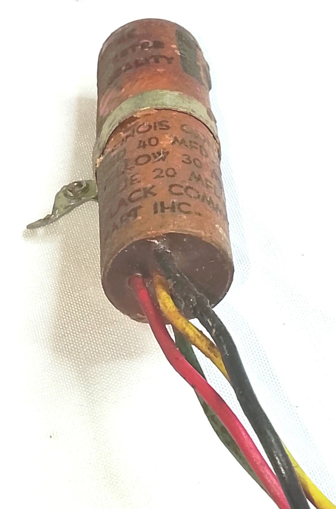 Filtro para radios antiguos 40+40 mf. 150v. Usado, Años 40s 50s - Image 7