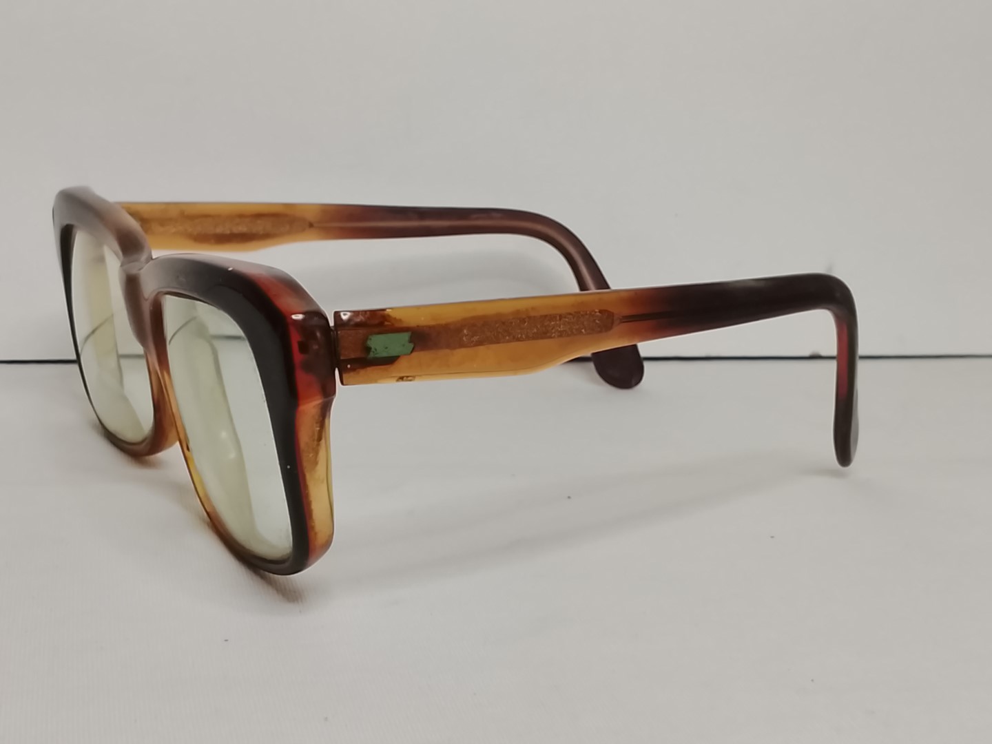 Gafas antiguas. A.E.S.A, años 30s. Super raros. Caballero, Marron - Image 5