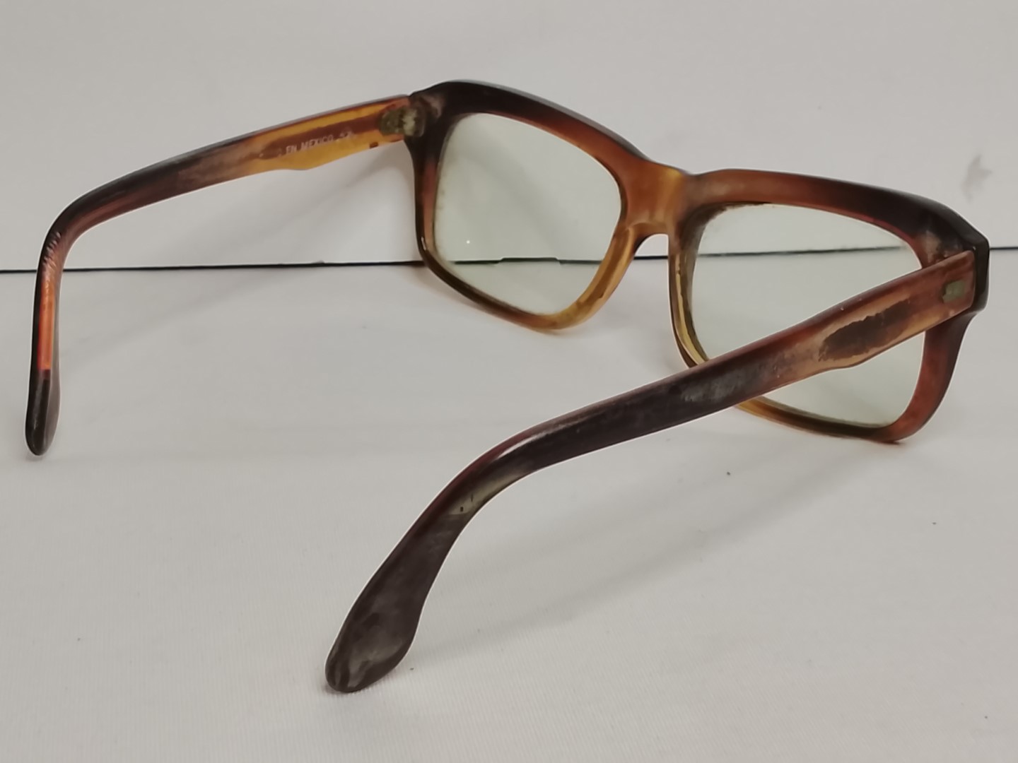 Gafas antiguas. A.E.S.A, años 30s. Super raros. Caballero, Marron - Image 7