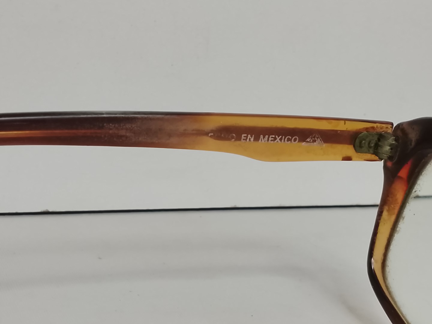 Gafas antiguas. A.E.S.A, años 30s. Super raros. Caballero, Marron - Image 8