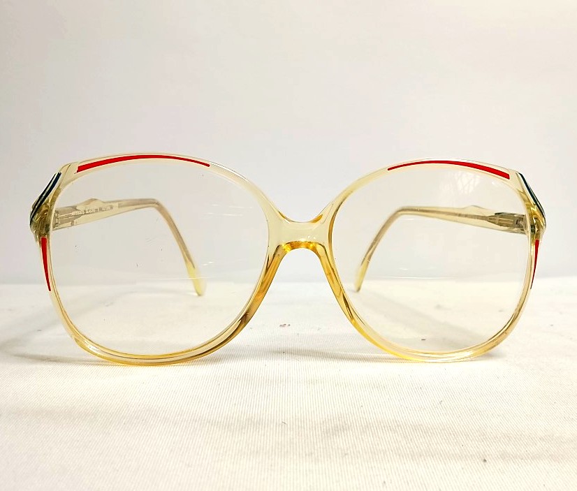 Genuinos lentes retro. Autum Cellidor, Años 80s, Dama, Beige
